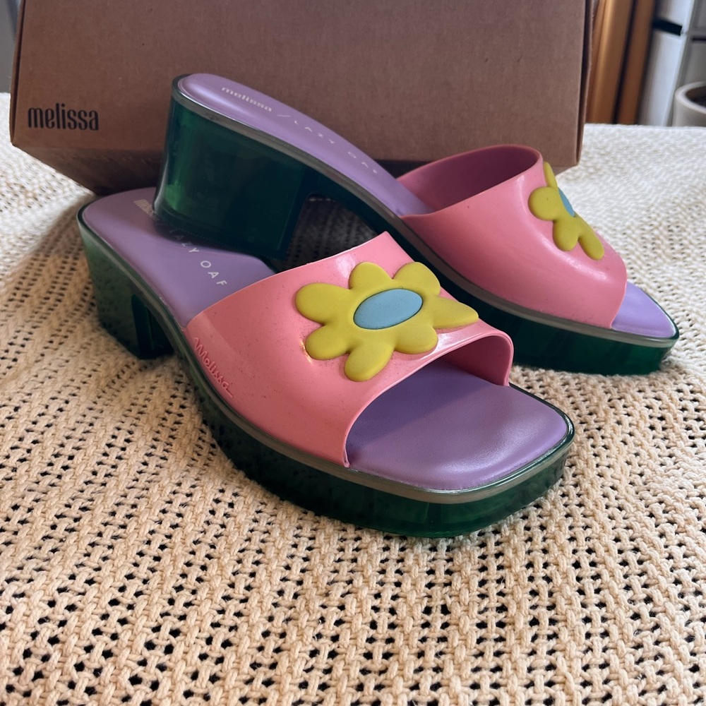 Melissa brand new “Lazy Oaf” shoes.